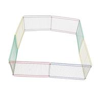 Milisten 8 pièces Enclos sans Bords pour Petits Animaux Parc Dexercice Sécurisé pour Hamsters et Cochons Dinde Accessoire Ludique pour Cage Intérieure