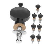 Milisten 8 Pièces Mécaniques de Guitare Folk pour Ukulélé Boutons Dérapants Ronds Stabilité Professionnelle Compatibles Multiples Modèles pour Débutants et Musiciens Avancés