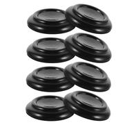 Milisten 8 Pièces Patins pour roulettes de Piano Abs Protection de Sol Antidérapante et Insonorisante pour Pianos Droits Support Stable et Usage Domestique Scolaire et Professionnel