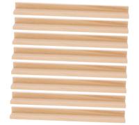 Milisten 8 pièces Support Bois pour Dominos de Accessoires DIY pour Organiser et Vos Jeux de Société et Cartes