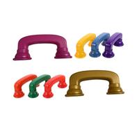 Milisten 8 pièces Téléphone à Murmurer Plastique pour Tout-Petits Amélioration Motricité Fine et Coordination Main-œil Éducatif Abs Surface Lisse et Sécurisée