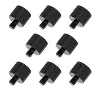 Milisten 8 Pièces Vis de Fixation pour Support Microphone 1/4 à 3/8 | Bords Lisses sans Bavure, Facile à Transporter Ranger, pour Microphones et Caméras