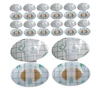 Milisten 80pièces Patchs Protecteurs Oreilles Imperméables Pour Garçon Fille Pour Bain Natation Jetables Pour Bébés Et Garçon Fille