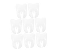 Milisten 8pièces Ballons Géants Forme De Dent Décorations Thématiques Pour Fête Anniversaire Shower Et Graduation Ballons Blancs Amusants Pour Événements Interactifs