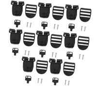 Milisten 8pièces Kit de Réparation pour Couverture de Spa avec Clips de Verrouillage et Clé pour Rechange et Fixation de Couverture de Spa