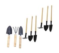Milisten 9pièces Kit Outils De Truelles avec Pelle Sécateur Et Cultivateur Outils De Jardinage à Main pour Plantes Intérieur Rempotage Et Entretien