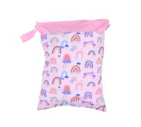 Milisten à Couches Capacité Étanche avec Double Fermeture Éclair Suspendu pour Poussette Rangement Multifonction pour Couches et Vêtements Humides Résistant à Eau