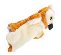 Milisten à Main Peluche Hibou Souple pour Conte et Jeu Interactif Animal Peluche Adapté Garçon Fille et Adultes Accessoire Performance et Histoire