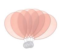 Milisten Abat-jour en Tissu Rose pour Lampe de Table Petit Format, Forme Pétale, Compatible Douille E27, Design Plié, Éclairage Chambre et Salon, à Suspendre ou Lampadaire