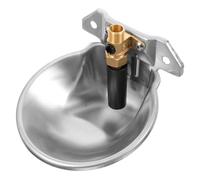 Milisten Abreuvoir Automatique pour Animaux Distributeur Eau Inoxydable pour Bovins Ovins Et Volaille Accessoire Pratique pour Élevage Ferme