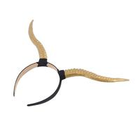 Milisten Accessoire Serrage-Tête Cornes d'Antilope Léger, Bandeau Gothique pour Soirées Costumées et Halloween