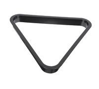 Milisten Accessoires Billard Cadre de Triangle de Billard en Plastique Noir Robuste et Pratique pour Organiser Une Salle de Jeux Club