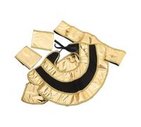 Milisten Accessoires de Costume Égyptien Complet Ceinture Collier et Bracelets Cosplay Roi Antique pour Fête et Halloween