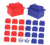 Milisten Accessoires de Jeu de Société Pièces de Remplacement pour Maison d'Hôtel 1 Ensemble Compactes et Légères Jeux en Famille pour Parties Amusantes