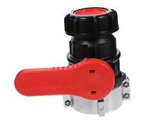 Milisten Adaptateur IBC pour Réservoir Dn50 Vanne de Vidange Robuste Raccord Étanche Outil de Réservoir IBC Connecteur pour Tuyau Utilisation et Professionnelle