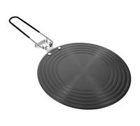 Milisten Adaptateur Plaque Induction en Aluminium Diffuseur de Chaleur pour Cuisinière Électrique et Gaz, Plaque Conductrice Pliable 24 CM pour Protection Casserole et Cuisson Homogène