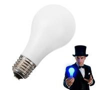 Milisten Ampoule Lumineuse de Magie Accessoire Tour de Magicien | Ampoule lumineuse de magie pour tours de magicien, accessoire portable avec effet lumineux pour spectacles et entraînements