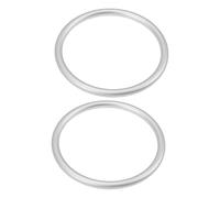 Milisten Anneaux Porte-Bébé en Aluminium Lot de 2 Accessoires et Solide pour Bébé Sangle de Transport pour Né Pratique pour Intérieur et Extérieur