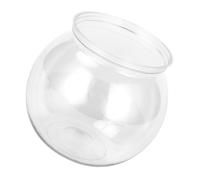 Milisten Aquarium Chauffage Étang Réservoirs Décor De Plantes Planteur d'or Poisson Mural Cintre Bol De Bonbons Clair Trousse Litre Attaquer Bureau Mini sur Amovible Filet Plastique