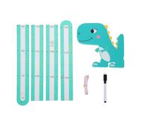 Milisten Autocollant De Mesure De Motif Dessin Animé Échelle De Sticker Mural Décoratif Vert