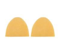 Milisten Autocollant de Semelle Antidérapant en Tpr Jaune pour Talons Hauts, Protection Solide Installation Facile, 1 Paire pour Confort et Silence