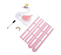 Milisten Autocollant Garçon Fille Décalcomanie Motif Animal Amovible pour Toise Mural Décoratif Garçon Fille Salle de Bain