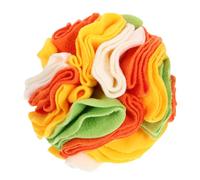 Milisten Balle à Renifler pour Chien Jouet De Stimulation Olfactive Anti-Stress Balle Alimentaire Lente pour Jeu Interactif Comportements Destructeurs