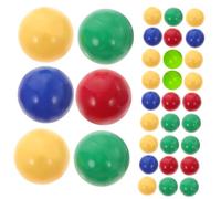 Milisten Balles en Plastique Colorées 25Mm Lot de 48 Balles de Jeux pour Garçon et Filles Jouets Pédagogiques pour Activités Éducatives en Plein Air Fournitures de Jeux