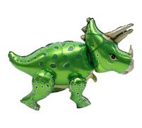 Milisten Ballon Aluminium Dinosaure Vert Tridimensionnel Tricératops Décoration de Fête d'Anniversaire Ballons d'Anniversaire pour Garçons Créatifs pour Décoration de Fête