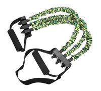 Milisten Bande Élastique de Musculation Portable avec Poignées Kit de Fitness Camouflage pour Entraînement à et Voyage pour Renforcer Haut du Muscles