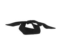 Milisten Bandeau Noir Milk Silk Bandeaux pour Karaté Tennis et Course Absorbant la Transpiration et Élastique et Respirant