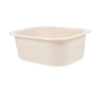 Milisten Bassin Pour Bébé Polyvalent En Polypropylène Épais 1l Pour Table à Langer Portable, Bassine Compacte Et Solide Blanche, Soin Hygiène Bébé Et Bain Nourrisson