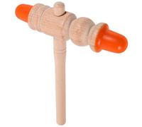 Milisten Bâton de Massage Bois Double Tête pour Points Acupuncture Outil Manuel pour Massage Corporel et Réflexologie Plantaire Accessoire Pratique pour Détente