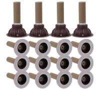 Milisten Bâtonnets de Moxa Portables en Armoise pour Moxibustion Lot de 50 Sets de Sets avec Base en Plastique Renforce L'immunité pour Soins de Bien-domicile