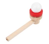 Milisten Bois Souffleur de Balle Flottante Rouge Jeu Équilibre Parent-garçon Fille Éducatif