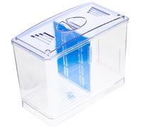 Milisten Boîte Isolation Transparente Acrylique Séparateur De Réservoir De Poissons pour Petits Poissons Boîte Élevage De Crevettes Amovible