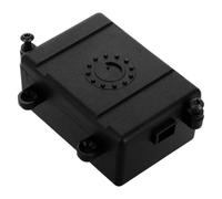 Milisten Boîtier Récepteur Étanche 1:10 pour Chenilles Rc D90 D130 Scx10 Protection Anti-Poussière Installation Facile Compatible Modèles Divers