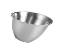 Milisten Bol à Légumes Incliné en Acier Inoxydable 304 Bol Alimentaire 16 Cm Récipient Polyvalent pour Salade Sauce et Fruits Ménager Léger et Robuste Usage Quotidien et Fête