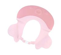 Milisten Bonnet de Bain pour Bébé Bonnet de Bain pour Bébé pour Garçon et Filles et Tout-Petits Visière Réglable Protection Anti-Éclaboussures Pendant le Shampoing en PE