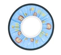 Milisten Bonnet de Garçon Fille Imperméable Ajustable Protège Oreilles et Yeux Épais et Étanche Confort pour Bain et Shampooing