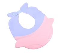 Milisten Bonnet de Réglable pour Garçon Fille Chapeau de Shampooing Étanche Silicone Protection des Yeux Oreilles pour Garçon Fille et Adultes