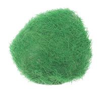 Milisten Boule D'algues Vertes Simulées Aquariums Faux Plantes en Soie pour Aquarium Filet Tapis Mise en Page De L'aquarium Fausse Pierre De Mousse Fausse Mousse Décor Résine Light Green