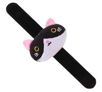 Milisten Bracelet de Poignet Animaux Peluche Bracelet à Claquer Chat Peluche pour Fête Anniversaire Décoration Thématique Animaux