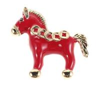Milisten Broche Cheval Accessoire de mode équestre - Broche rétro pour sac et décoration intérieure - Idéale pour mariages, fêtes et autres occasions spéciales.