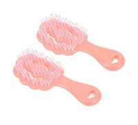 Milisten Brosse à cheveux à poils de beauté brosse d'épilation pour animaux de compagnie à poils de chat peigne à d'animaux chat polypropylène rose