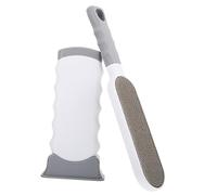 Milisten Brosse d'épilation balayeuse Rouleau à Charpie réutilisable brosses Rechargeable Vide Rouleau électrostatique rouleuse Outil Brosse de Nettoyage dissolvant de Charpie Abdos Blanche