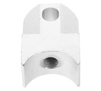 Milisten Butée de Repose-Pieds Électrique en Aluminium pour Fauteuil Roulant Limiteur D’Angle Compatible Guide de Rail de Siège Robuste et Léger Accessoire de Réparation Mobilité