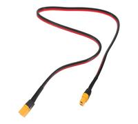 Milisten Câble D’extension Xt60 0,61 M en Cuivre Épaissi 30a Mâle-femelle, Rallonge Électrique Solaire Flexible pour Panneaux Solaires et Camping-cars, Connecteurs de Recharge Haute