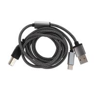Milisten Câble Midi Otg USB C vers USB B Tressé Durable et Stable pour Piano Électronique Imprimante et Scanner Plug And Play sans