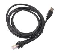 Milisten Câble USB pour Lecteur de Codes-Barres, 2 mètres, Plug and Play, synchronisation Stable des données, Compatible avec Les Pistolets de Codes-Barres Portables, pour commerces et